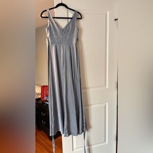 Azazie Women's Maxi Dress in Light Blue